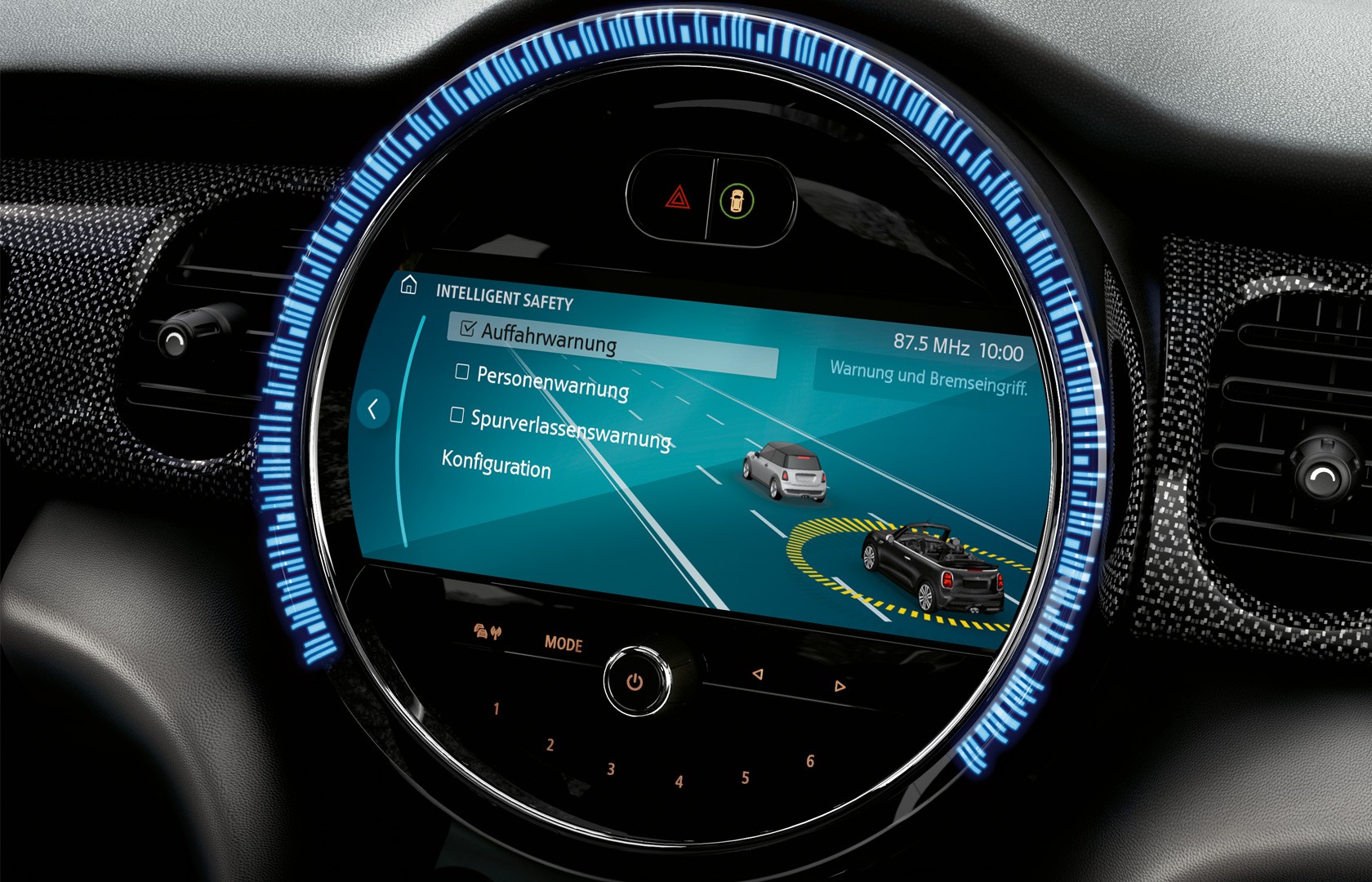 Driving Assist operation screen.